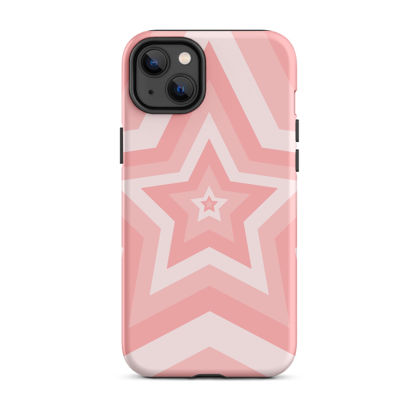 Pink Starburst iPhone Case iPhone 14 Plus Matte