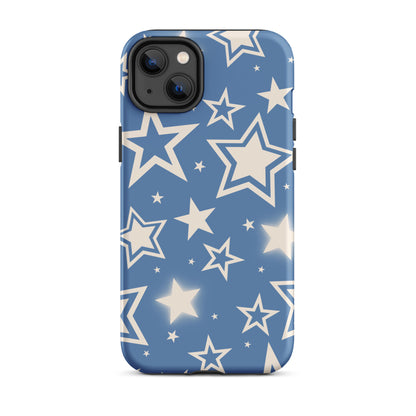 Blue Stardust iPhone Case