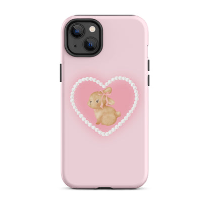 Heart Bunny iPhone Case