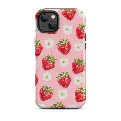 Strawberry Garden iPhone Case