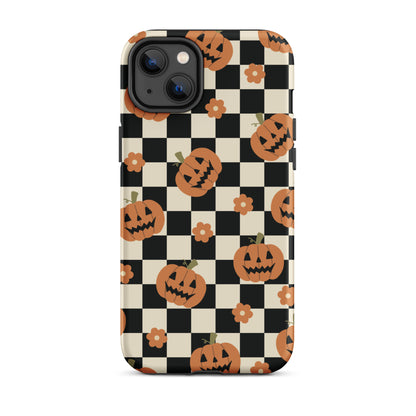 Retro Pumpkins iPhone Case