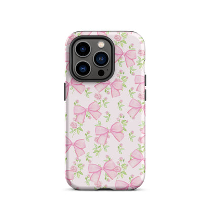 Pink Bows iPhone Case