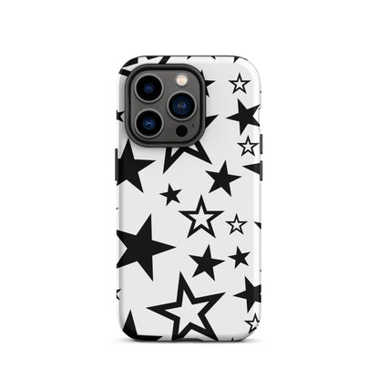 Mono Y2K Stars iPhone Case