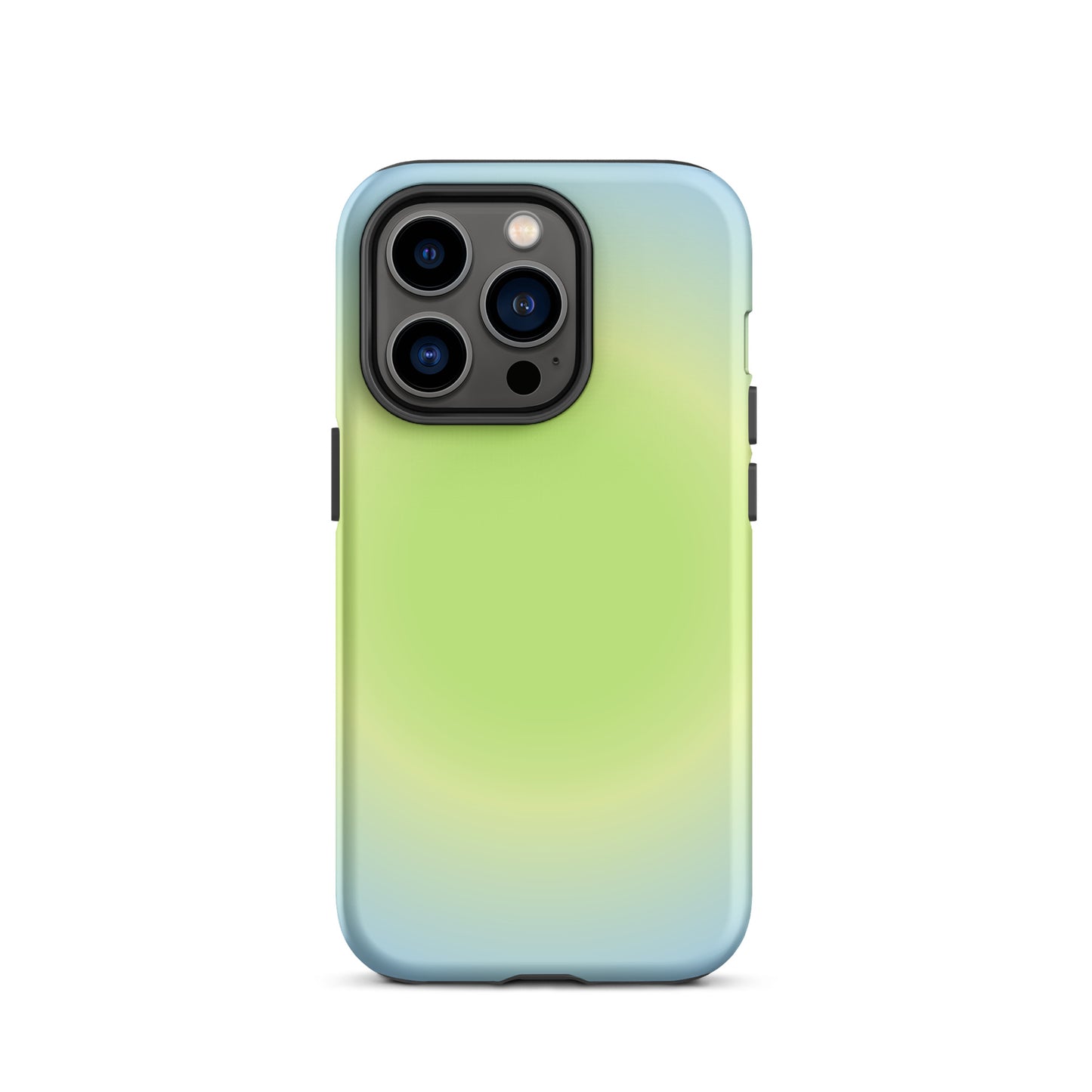 Green & Blue Aura iPhone Case