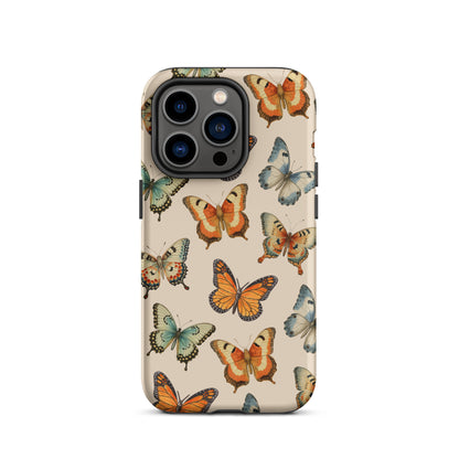 Vintage Butterflies iPhone Case