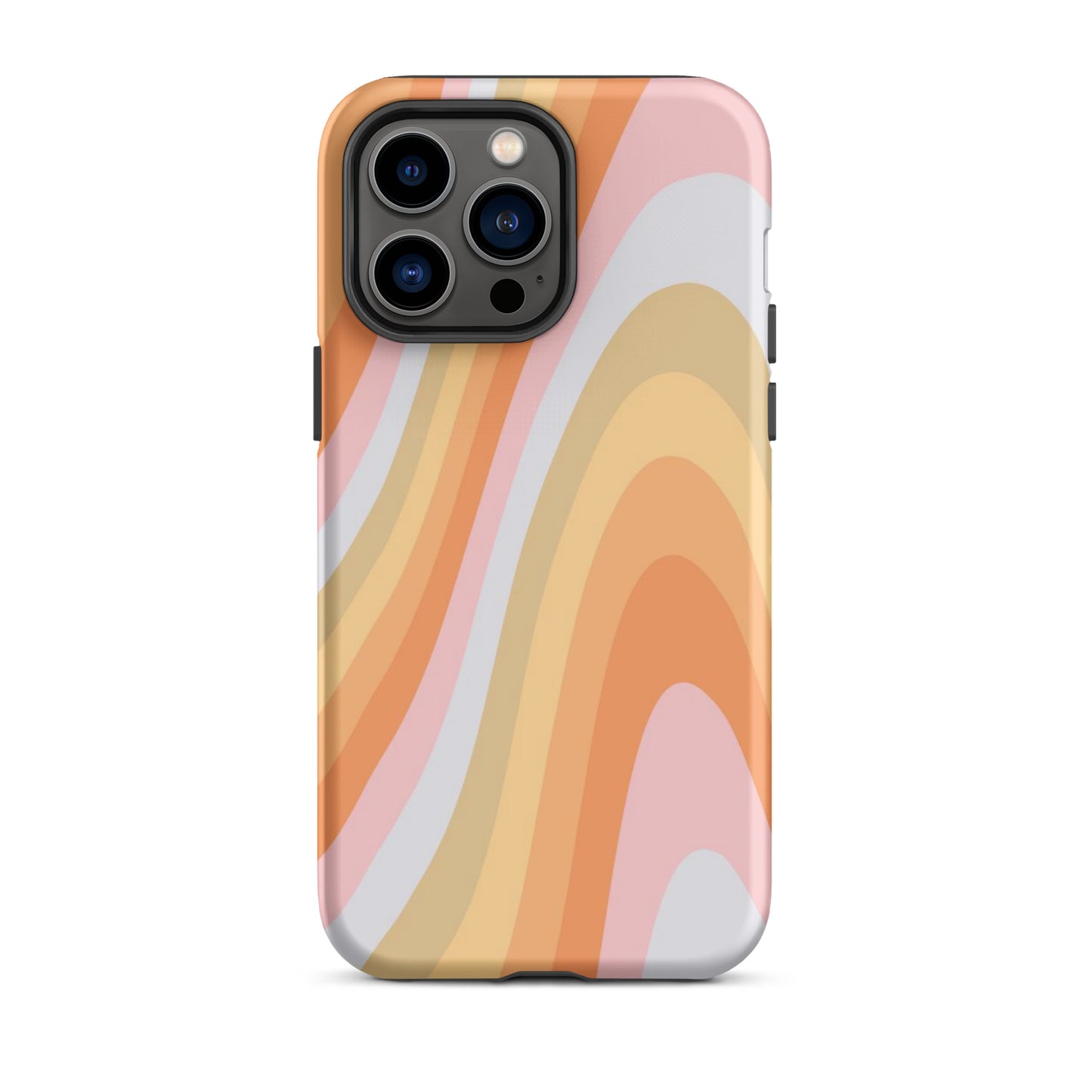 Rainbow Waves iPhone Case iPhone 14 Pro Max Matte