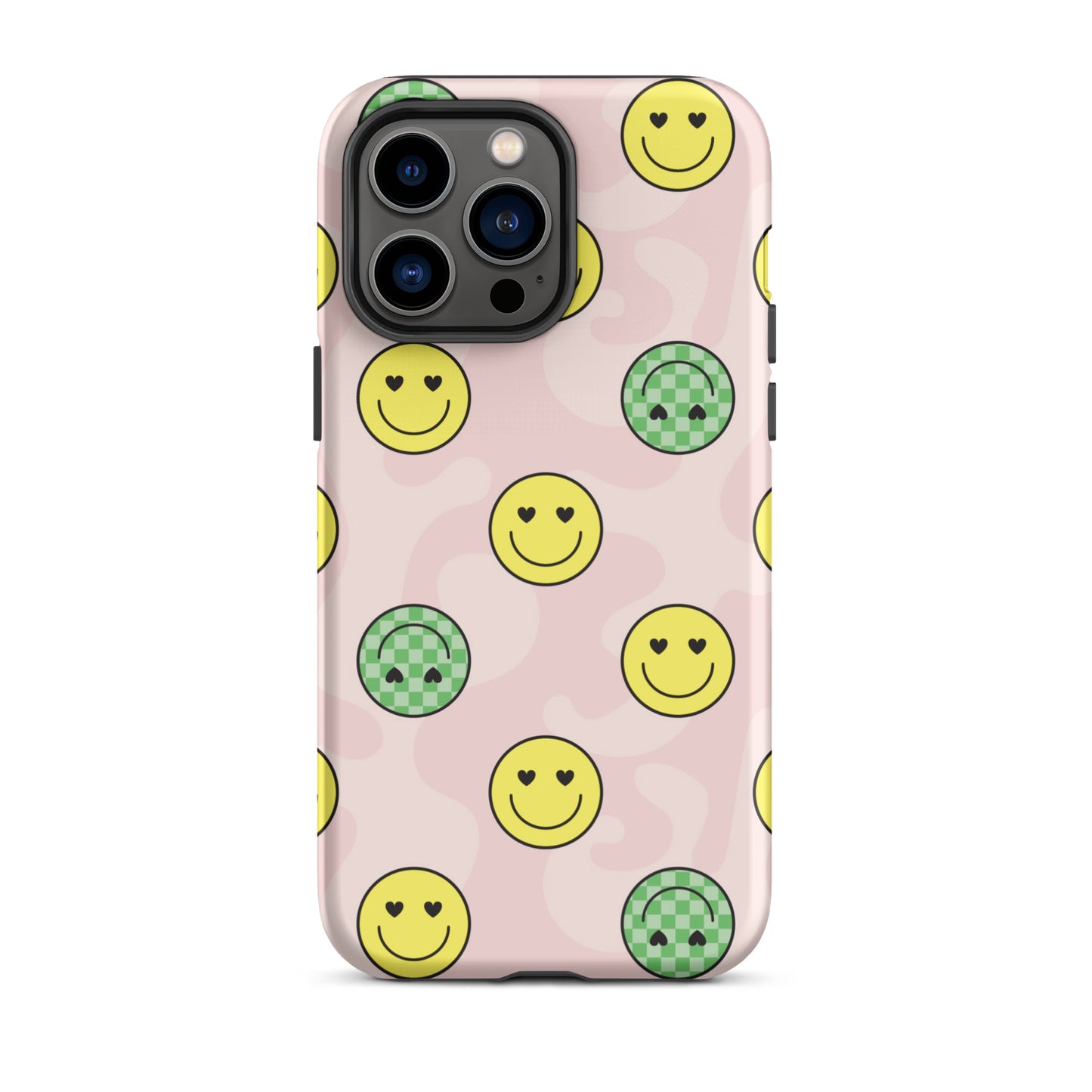 Preppy Smiley Faces iPhone Case iPhone 14 Pro Max Matte