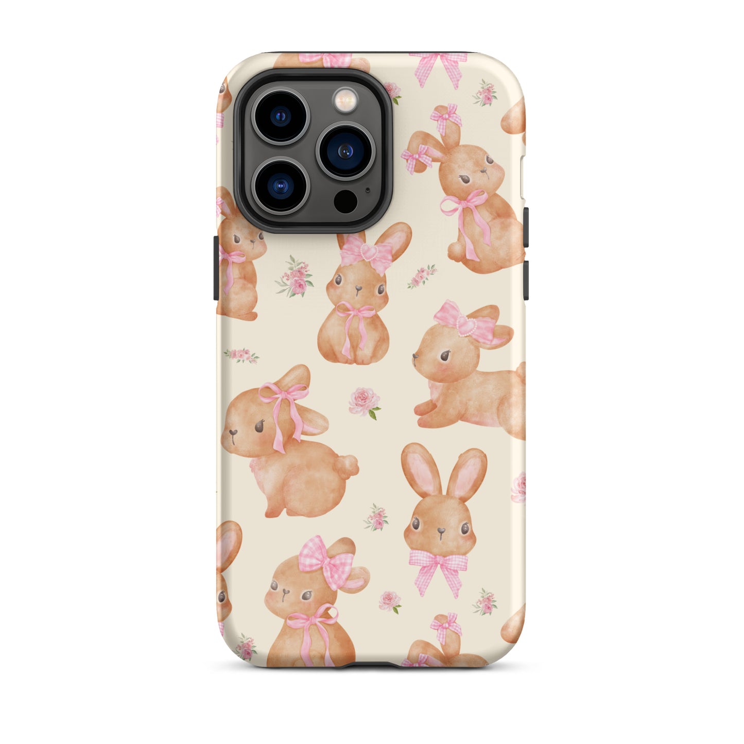 Bow Bunny iPhone Case