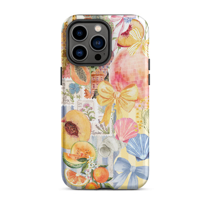 Coquette Summer Collage iPhone Case