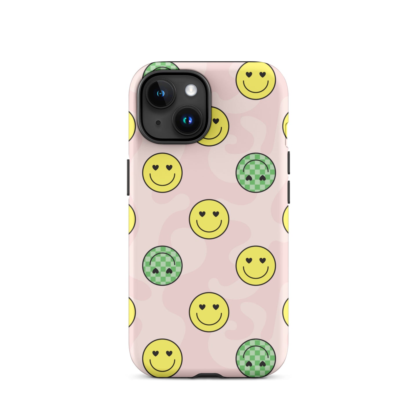 Preppy Smiley Faces iPhone Case iPhone 15 Matte