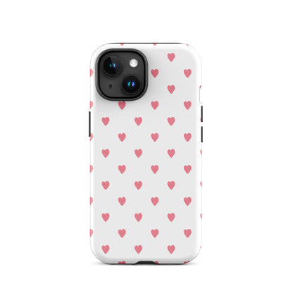 Little Hearts iPhone Case