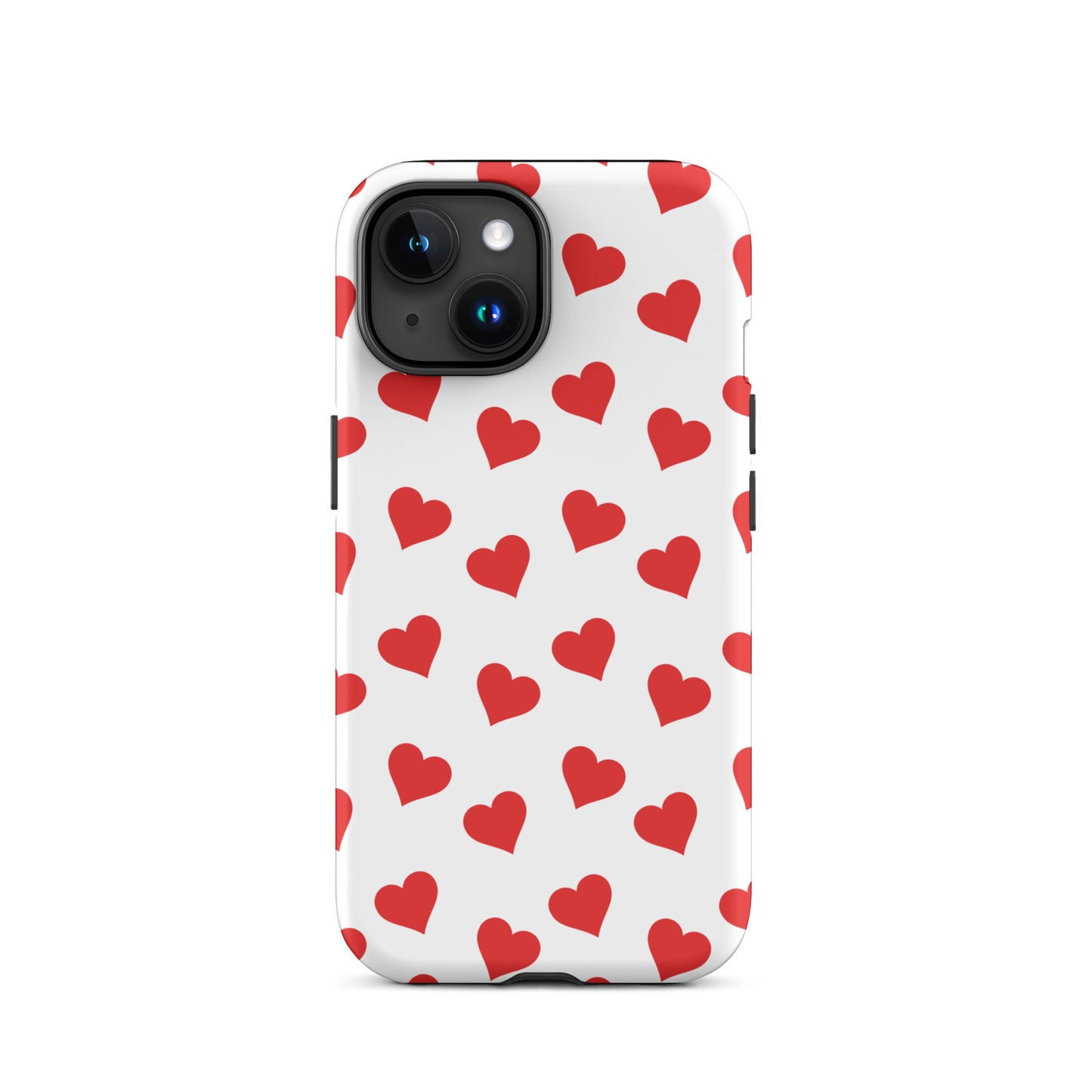 Red Heart Mania iPhone Case