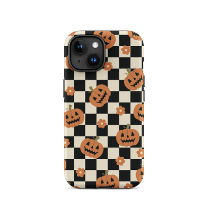 Retro Pumpkins iPhone Case