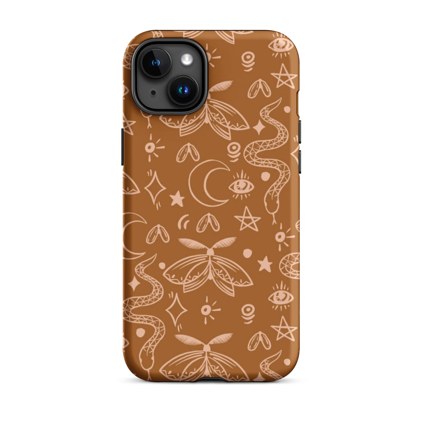 Golden Serpent iPhone Case iPhone 15 Plus Matte