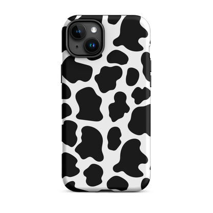 Cow Print iPhone Case iPhone 15 Plus Matte