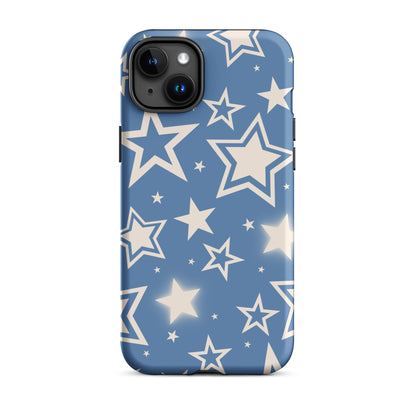 Blue Stardust iPhone Case