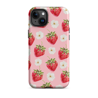 Strawberry Garden iPhone Case