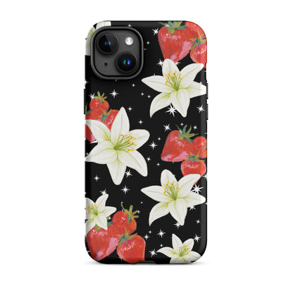 Tiger Lilies & Strawberries iPhone Case