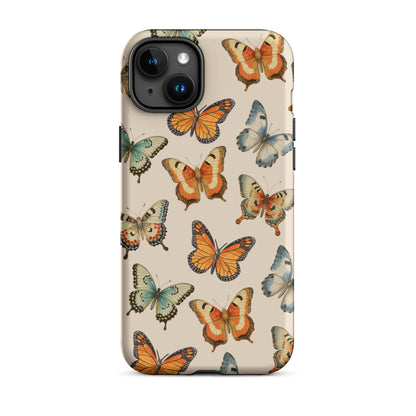 Vintage Butterflies iPhone Case