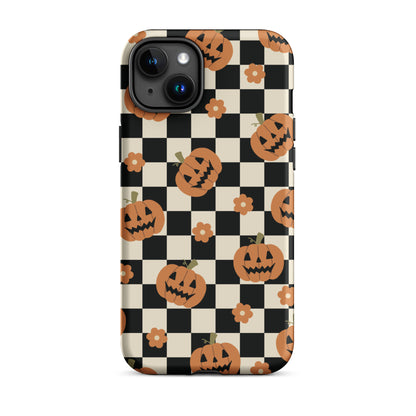 Retro Pumpkins iPhone Case