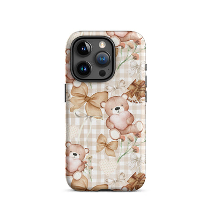 Choco Teddy Bear iPhone Case