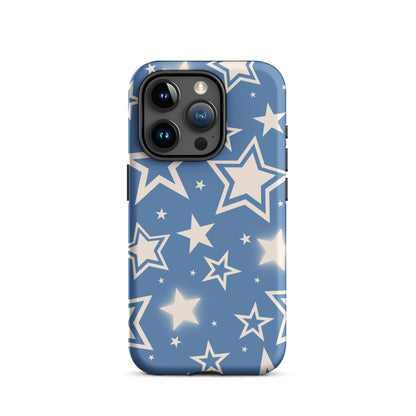 Blue Stardust iPhone Case