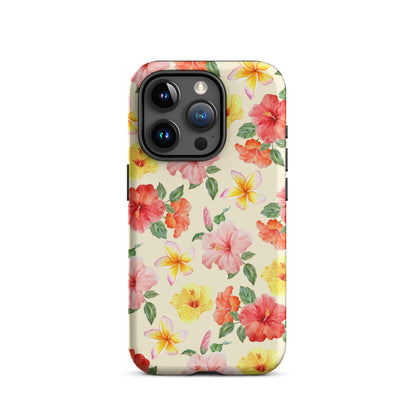 Hibiscus Bloom iPhone Case