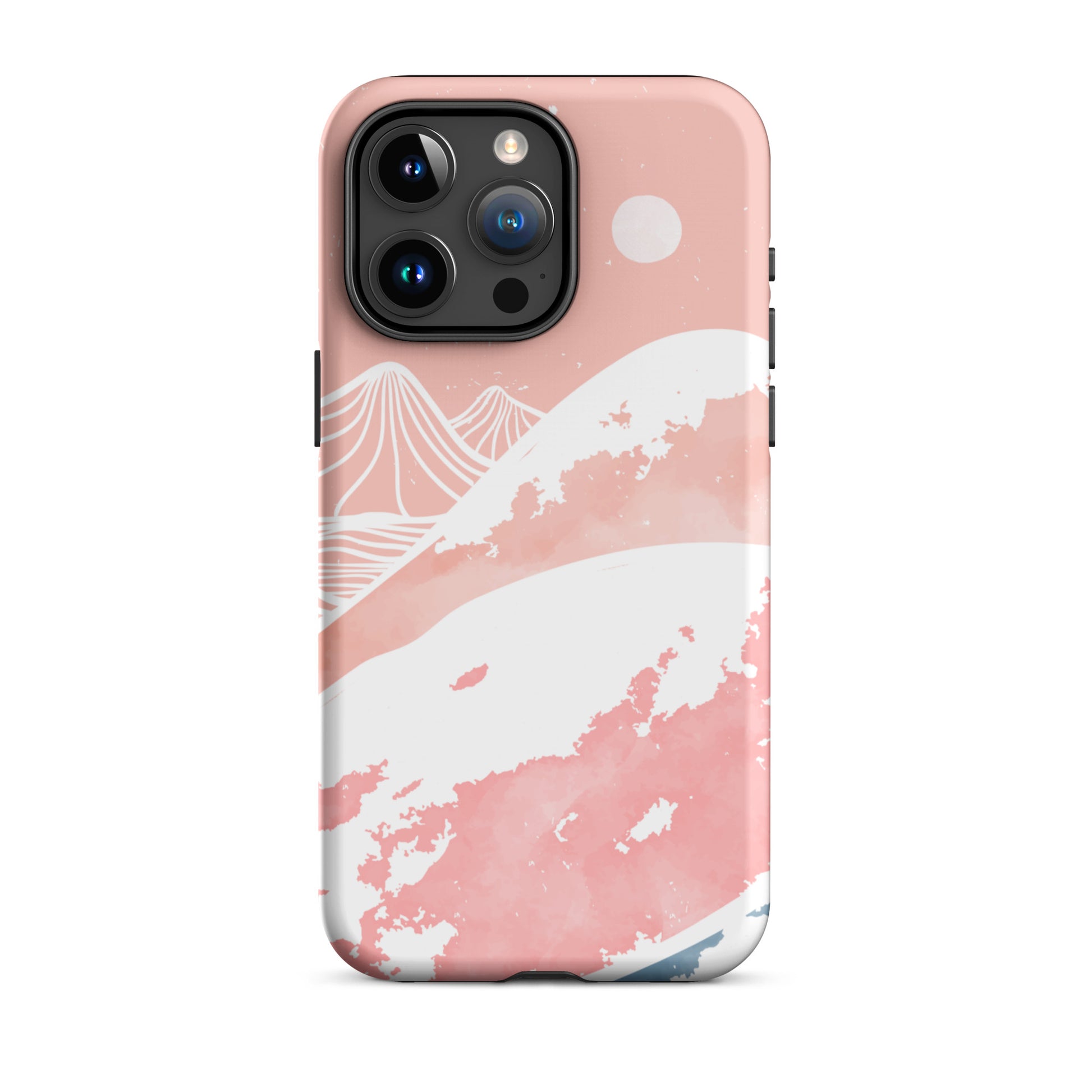 Pink Winter Night iPhone Case iPhone 15 Pro Max Matte