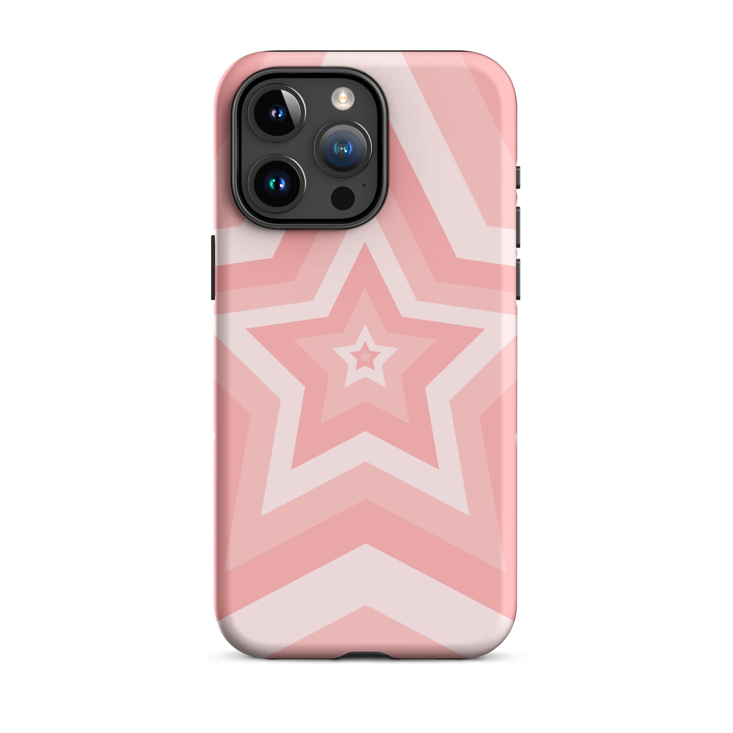 Pink Starburst iPhone Case iPhone 15 Pro Max Matte