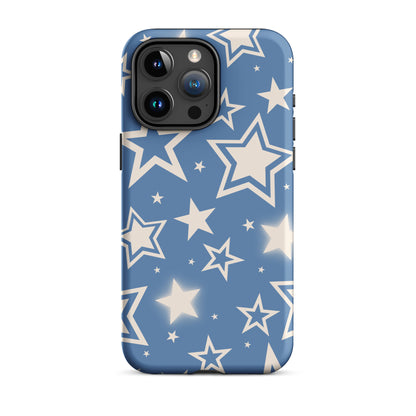 Blue Stardust iPhone Case