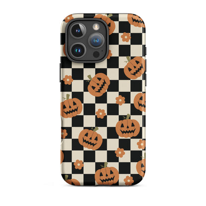 Retro Pumpkins iPhone Case