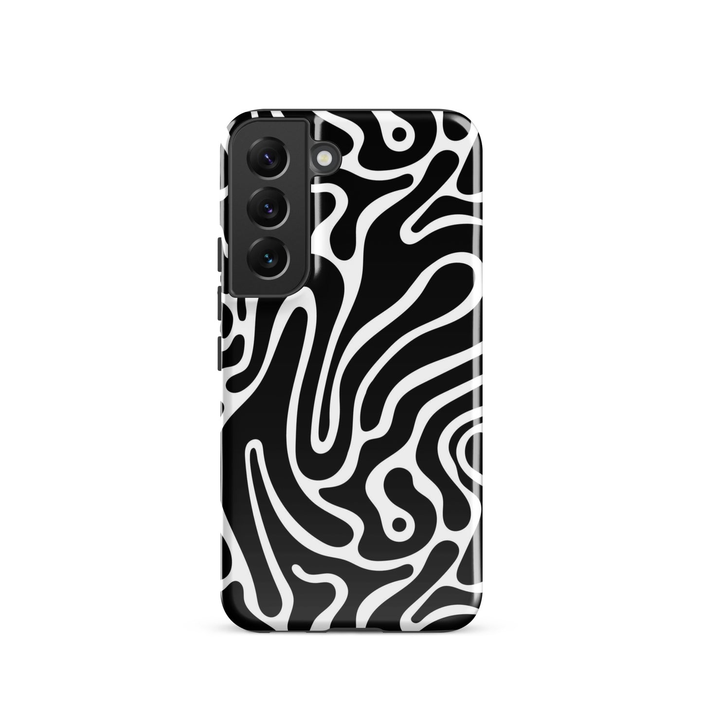 Wavy Noir Samsung Case