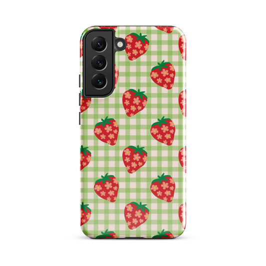 Strawberry Picnic Samsung Case