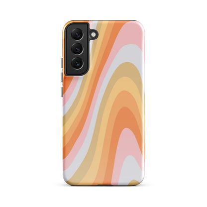 Rainbow Waves Samsung Case