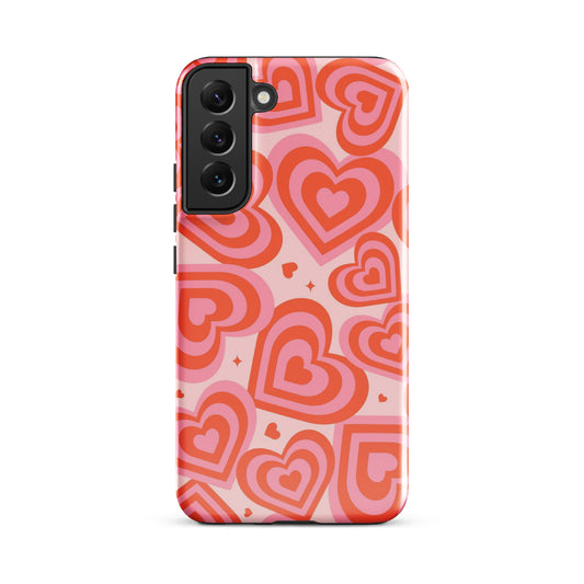 Pink & Red Hearts Samsung Case