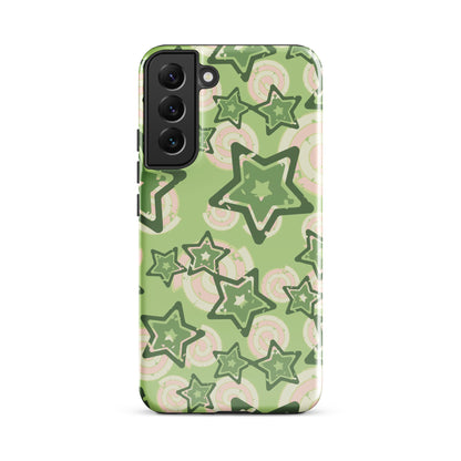 Y2K Green Star Samsung Case