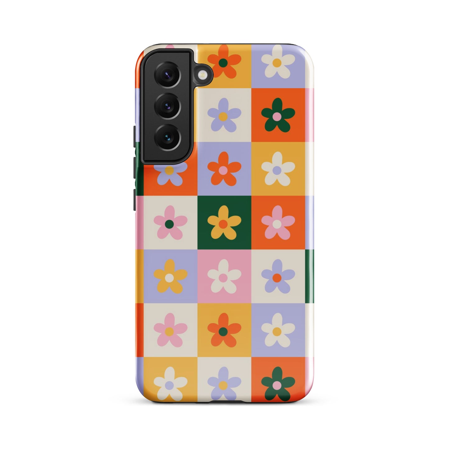 Patchwork Flowers Samsung Case