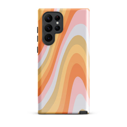 Rainbow Waves Samsung Case