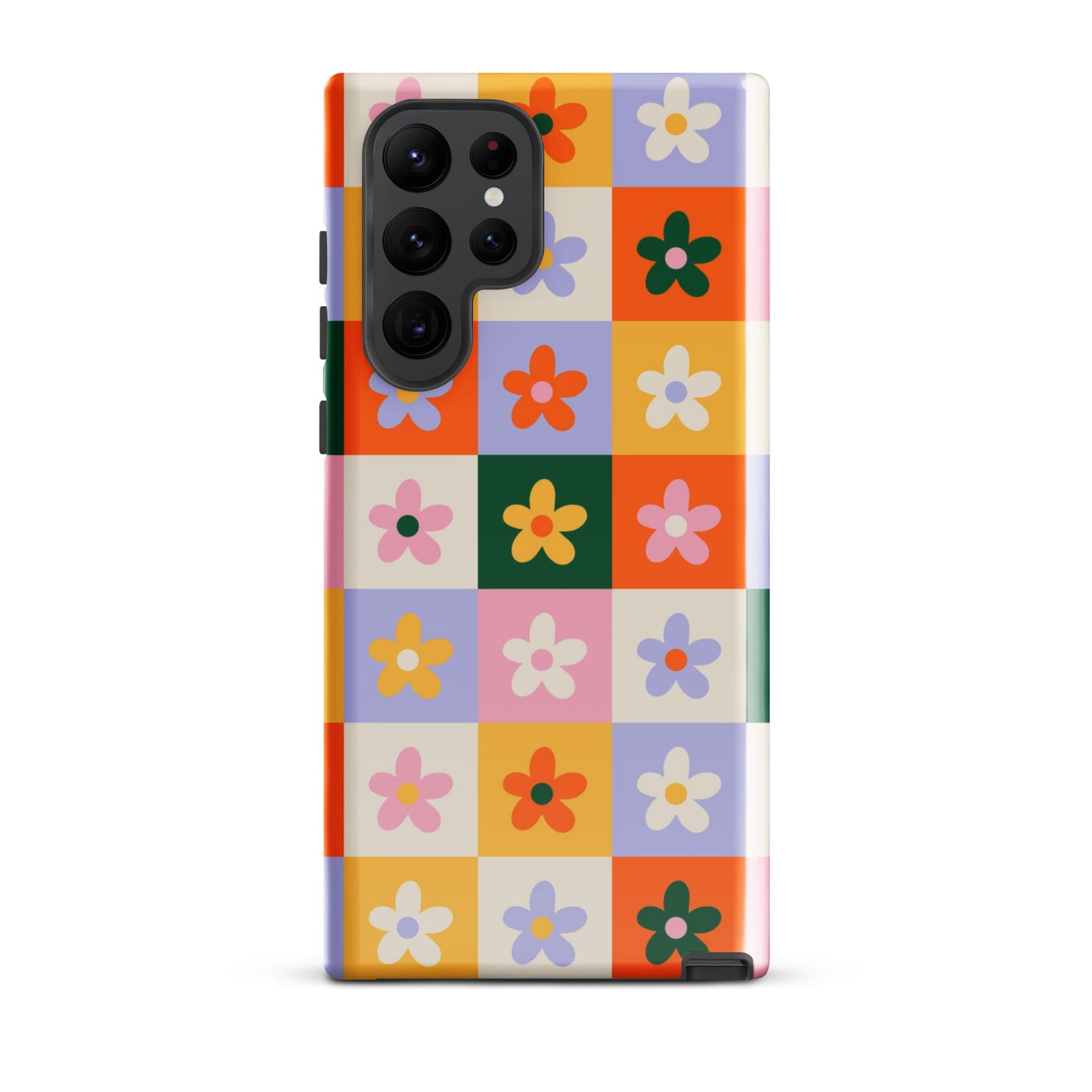 Patchwork Flowers Samsung Case