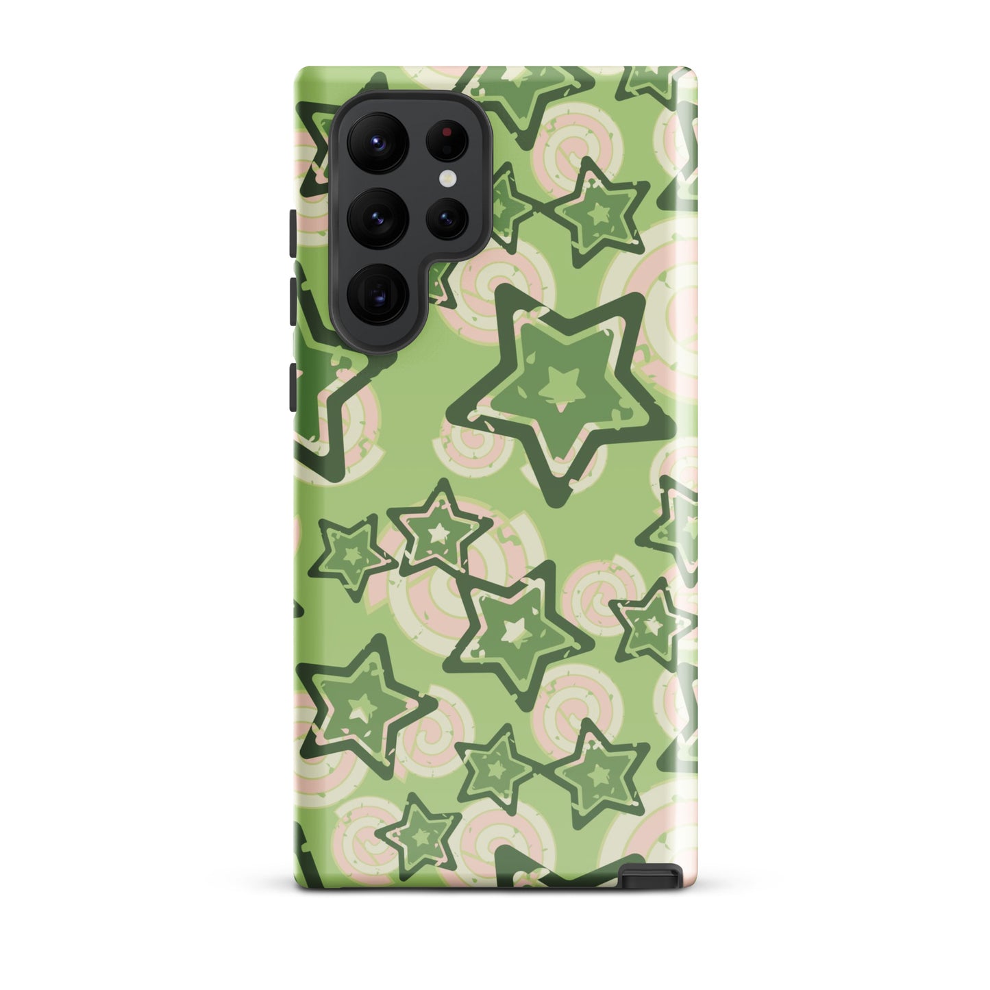 Y2K Green Star Samsung Case