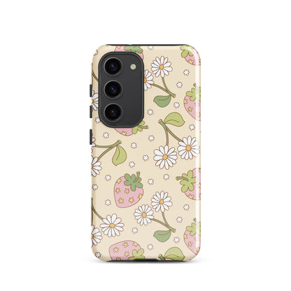 Strawberry Cream Samsung Case