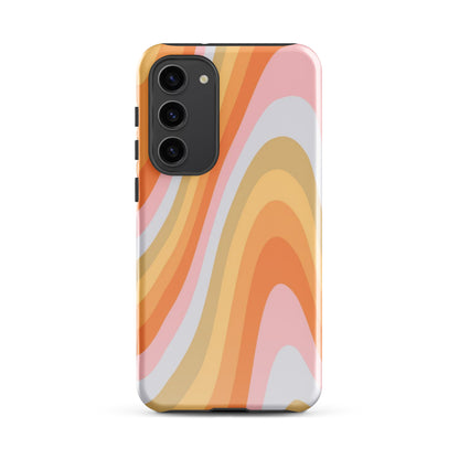 Rainbow Waves Samsung Case