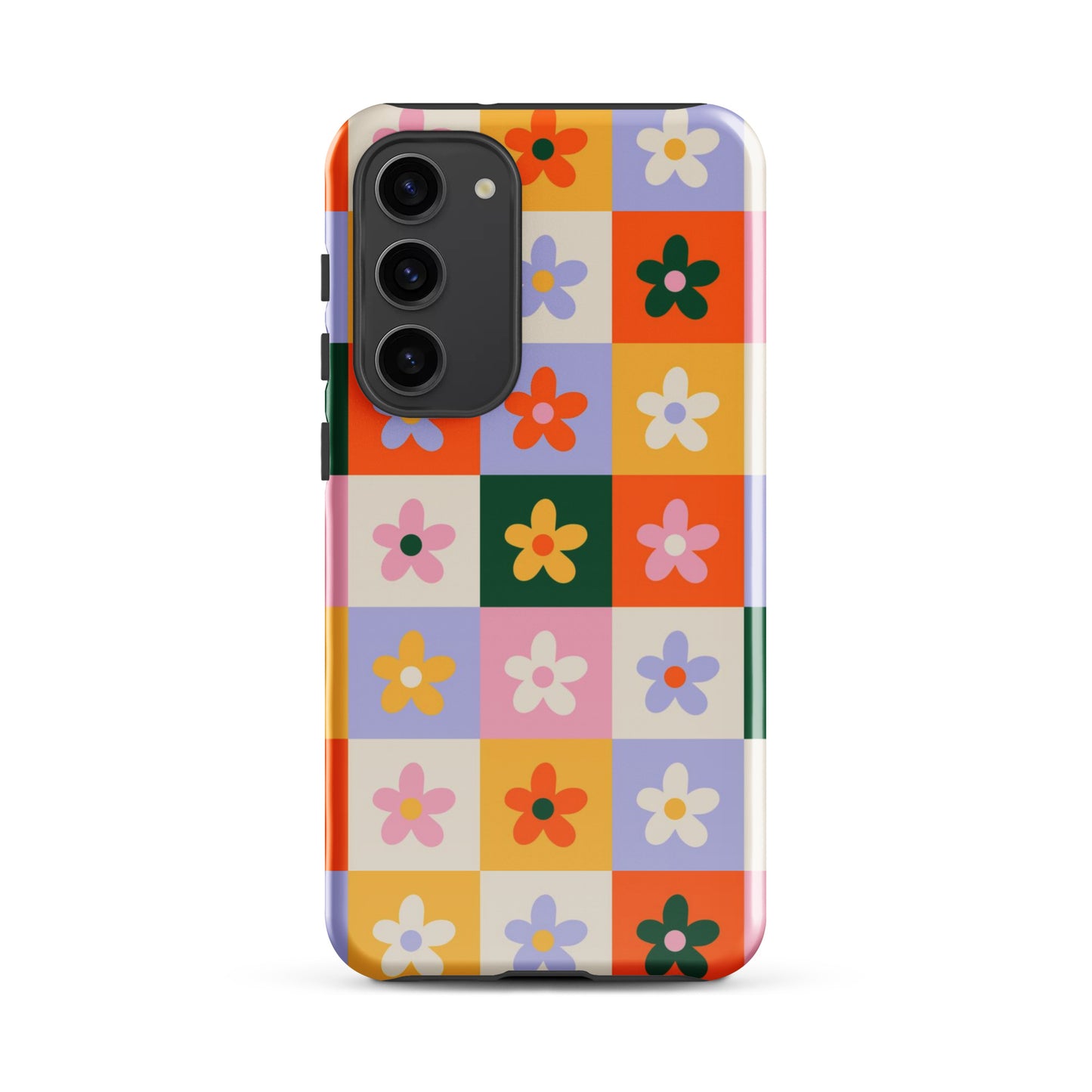 Patchwork Flowers Samsung Case