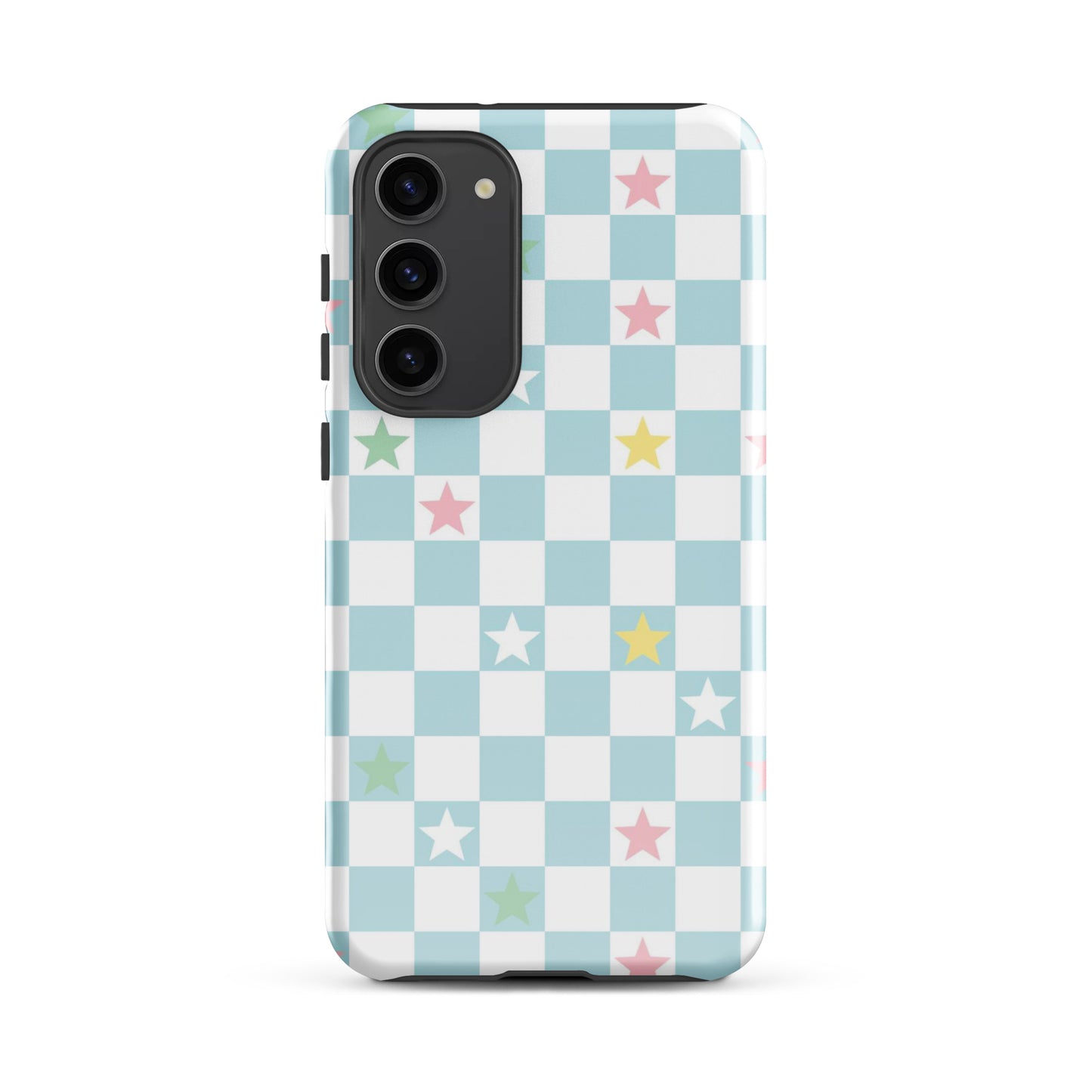 Stars Checkered Samsung Case