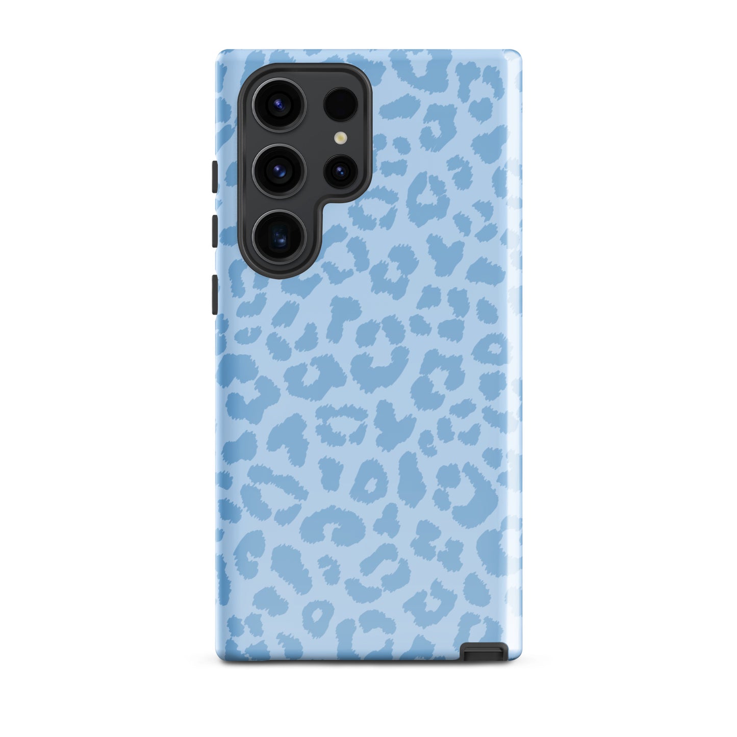 Blue Leopard Samsung Case