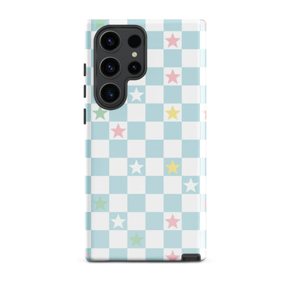 Stars Checkered Samsung Case