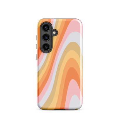 Rainbow Waves Samsung Case