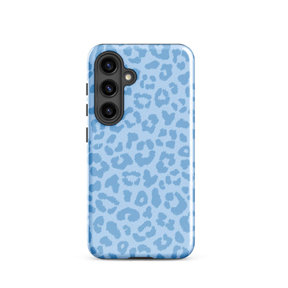 Blue Leopard Samsung Case