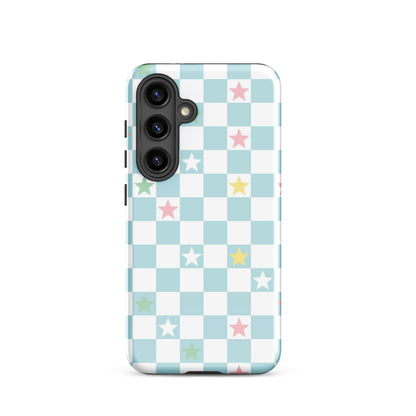 Stars Checkered Samsung Case