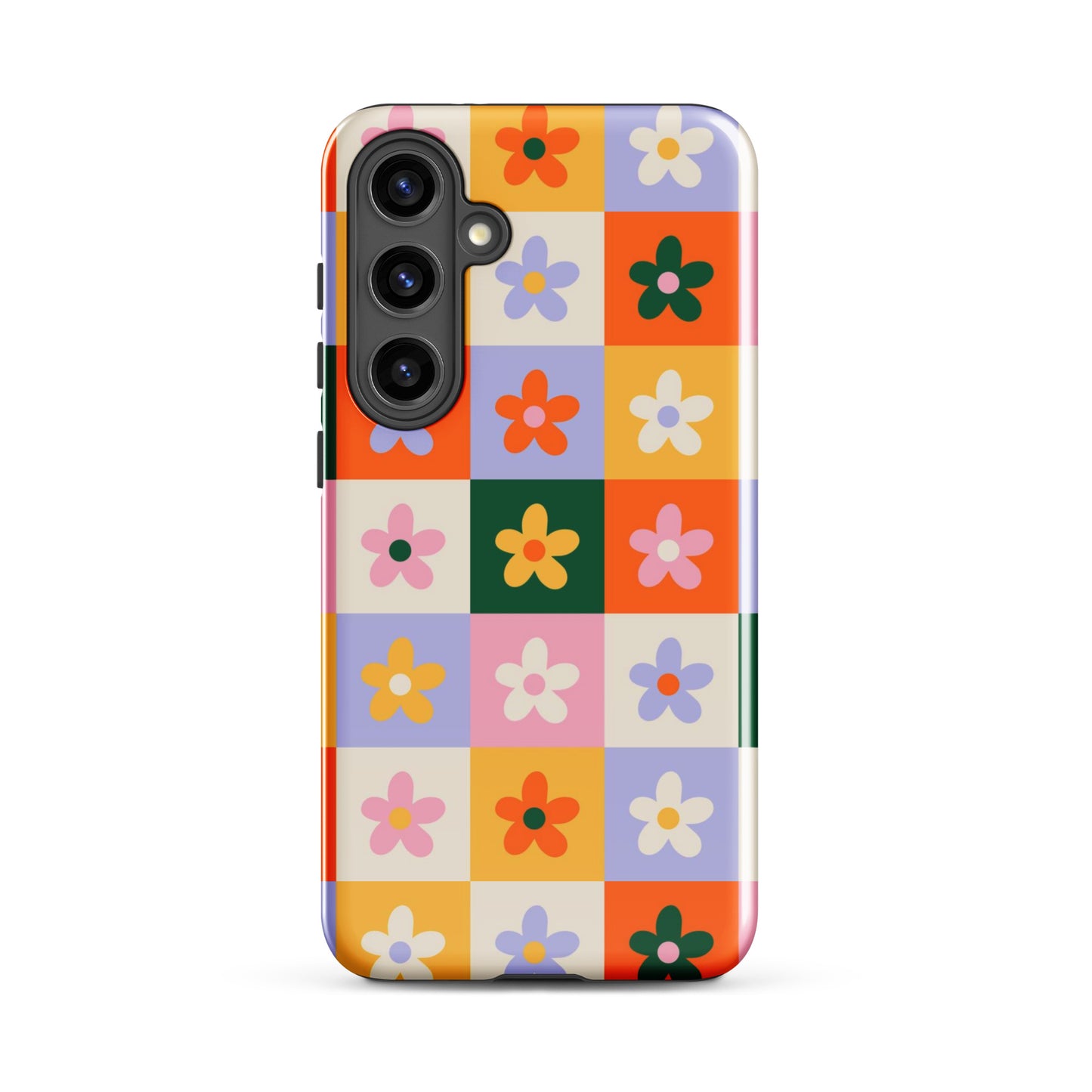 Patchwork Flowers Samsung Case